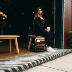 35L Backpack Cafe Latte -Urban Carry Store img311latte